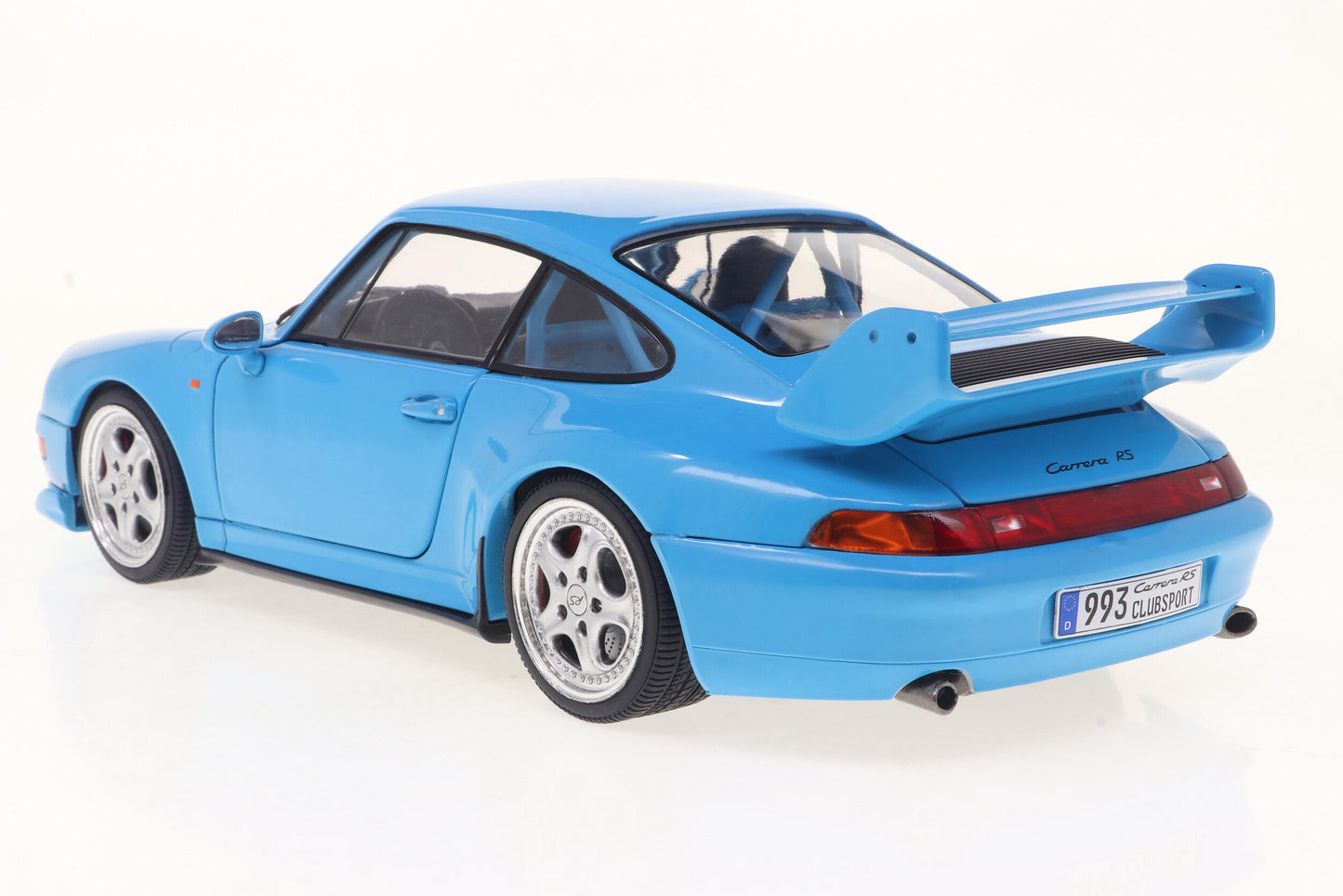 1:18 Solido Porsche 911 (993) Clubsport Riviera Blue 1997 Diecast Scale Model Car