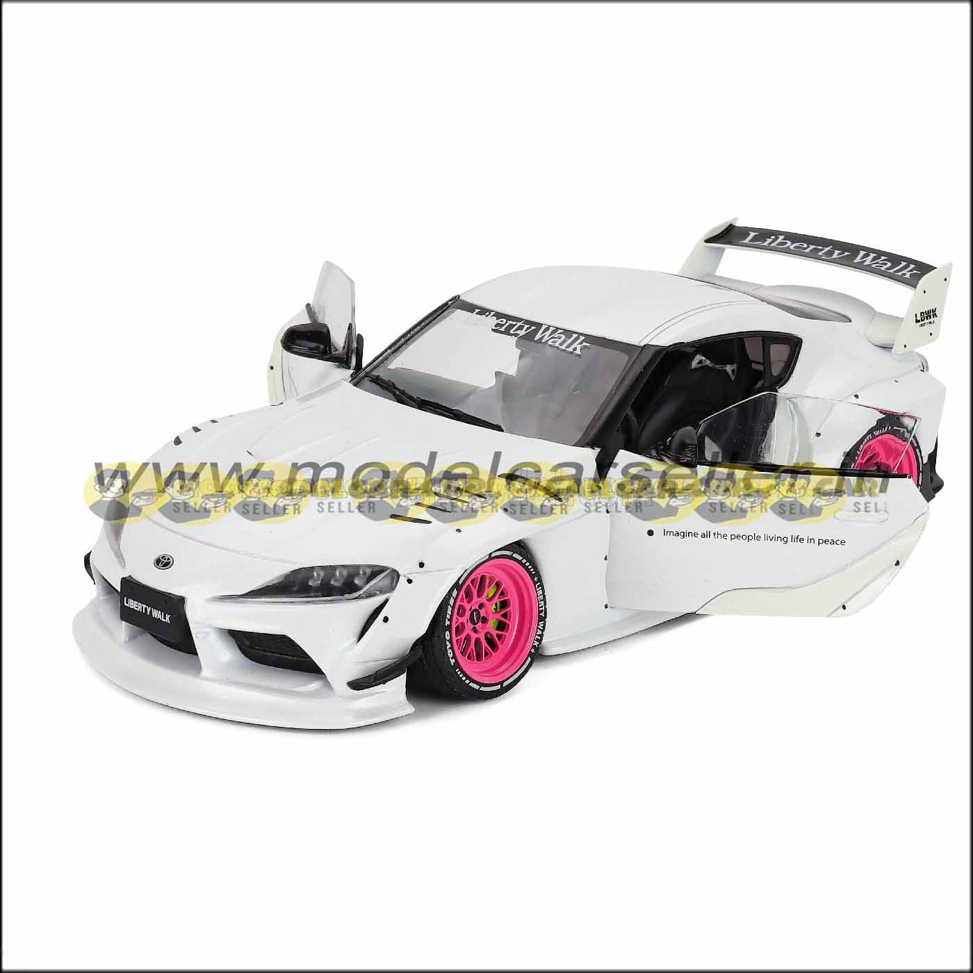1/18 Solido TOYOTA GR SUPRA LIBERTY WALK 1815502 Diecast Scale Model Car
