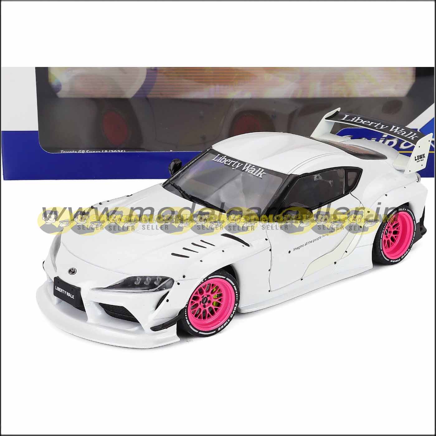 1/18 Solido TOYOTA GR SUPRA LIBERTY WALK 1815502 Diecast Scale Model Car
